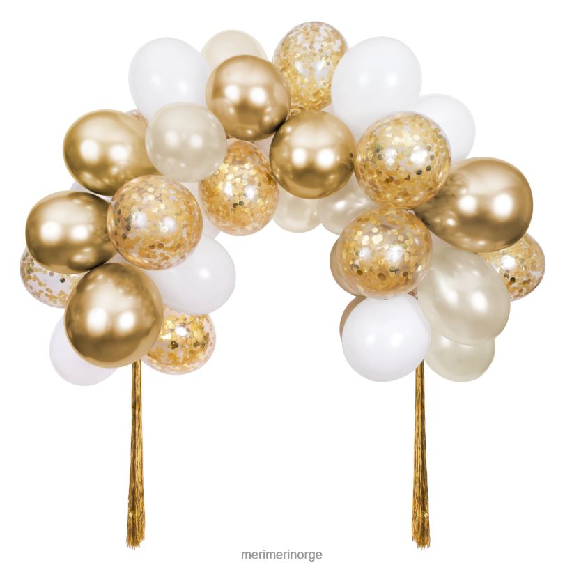 MERI MERI gullballongbuesett (x 40 ballonger) 04TF4492 samlinger