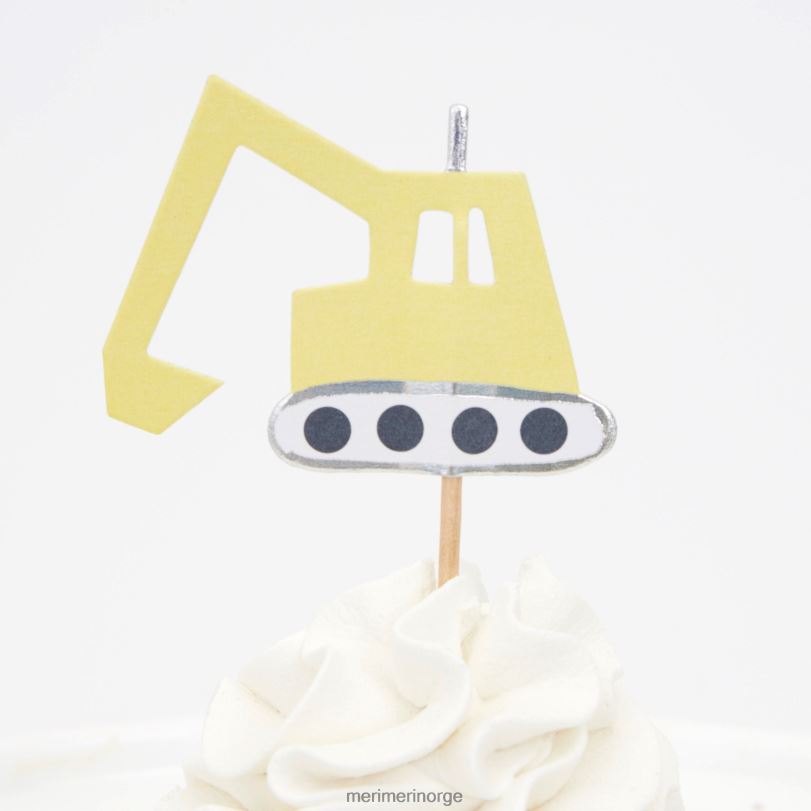 MERI MERI bygge-cupcake-sett (x 24 toppers) 04TF4241 samlinger