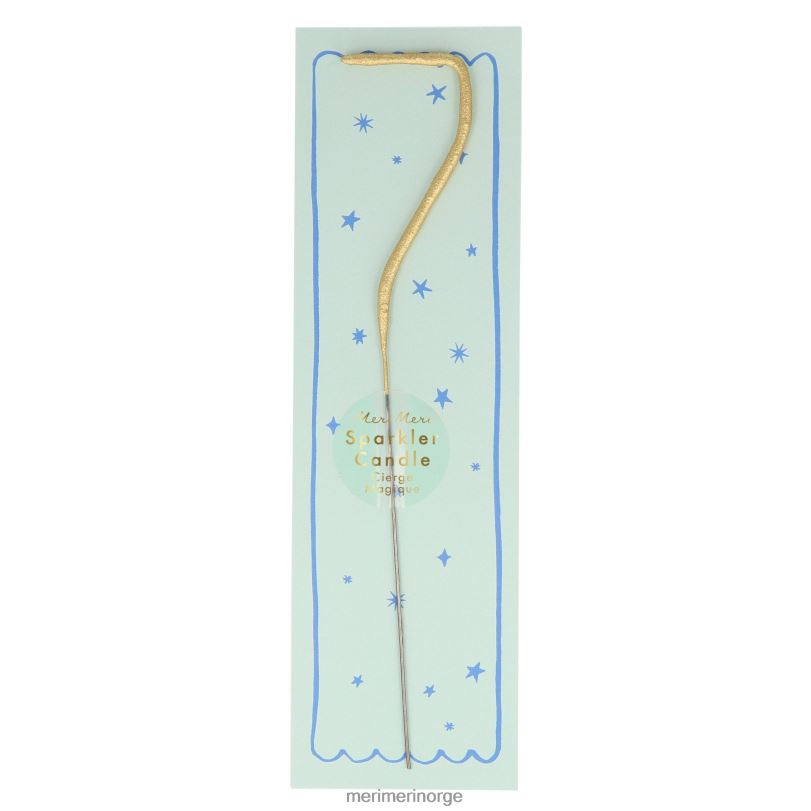 MERI MERI gull sparkler tall 0 til 9 lys 04TF4251 samlinger