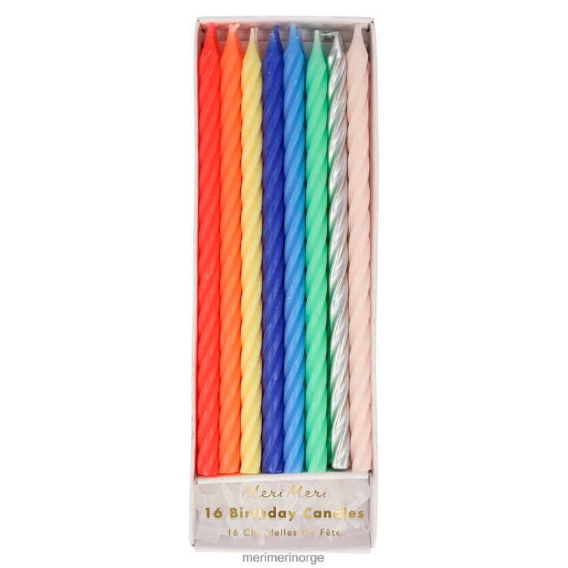 MERI MERI multi neon vridde lys (x 16) 04TF4254 samlinger