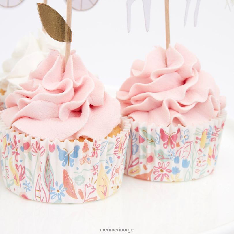 MERI MERI prinsesse cupcake-sett (x 24 toppers) 04TF4637 samlinger