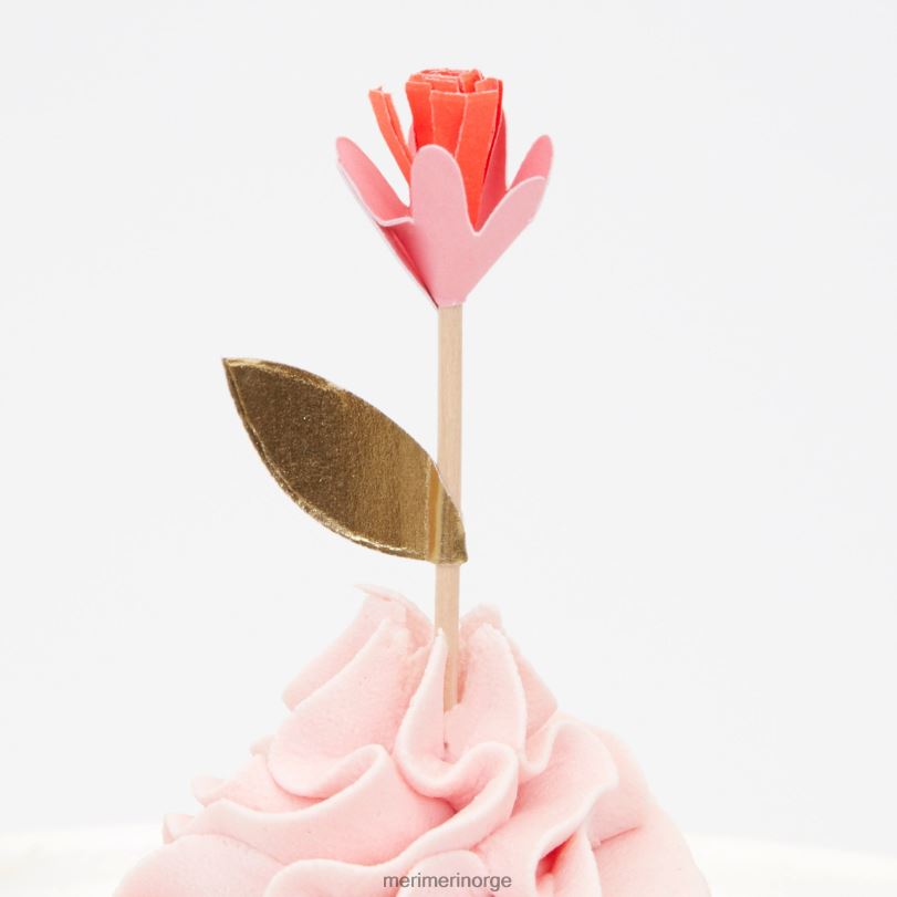 MERI MERI prinsesse cupcake-sett (x 24 toppers) 04TF4637 samlinger