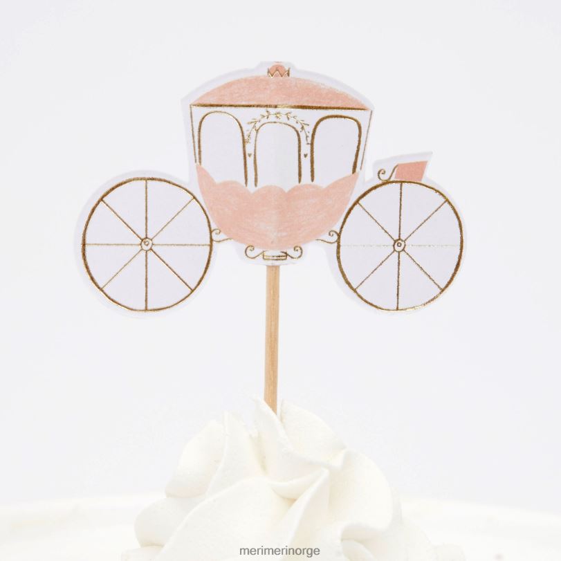 MERI MERI prinsesse cupcake-sett (x 24 toppers) 04TF4637 samlinger