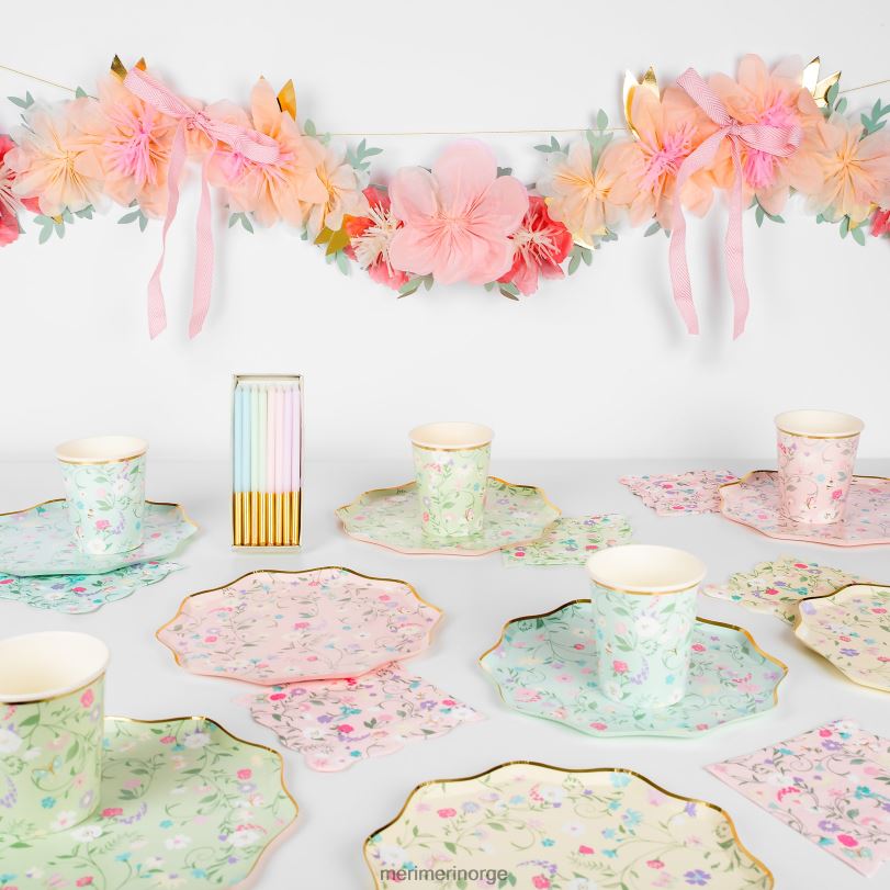 MERI MERI laduree lite blomstret festsett 04TF4515 samlinger