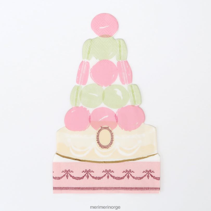 MERI MERI laduree paris macaron pyramideservietter (x 16) 04TF4517 samlinger