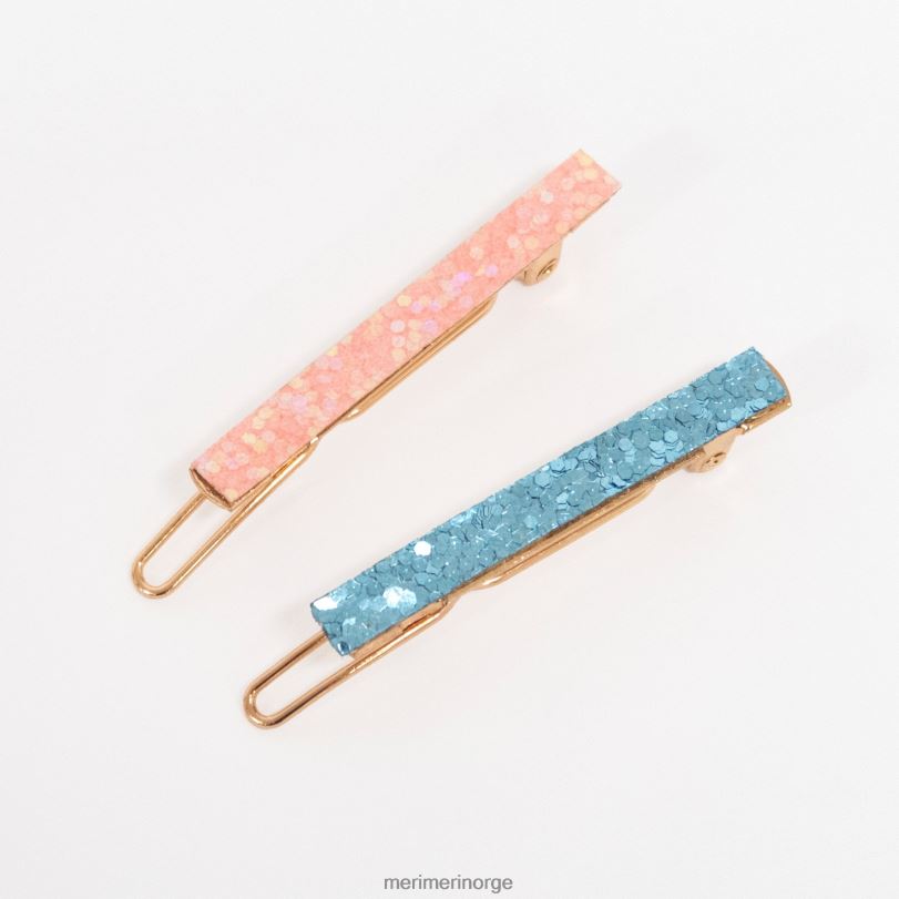 MERI MERI glitter regnbue hårspenner (x 6) 04TF4708 samlinger
