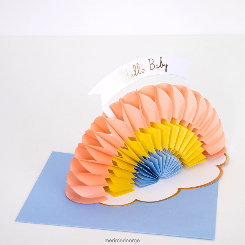 MERI MERI honeycomb rainbow babykort 04TF4720 samlinger