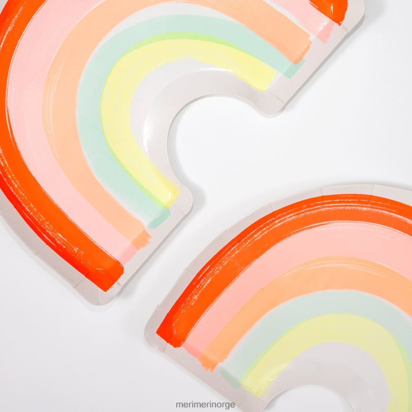 MERI MERI neon regnbueplater (x 12) 04TF4682 samlinger