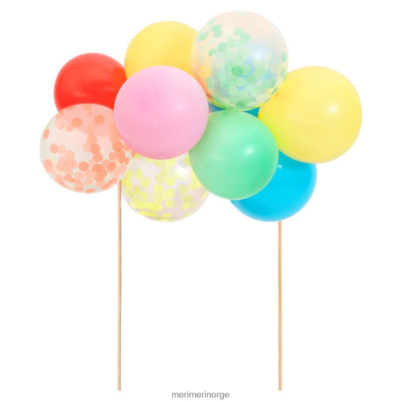 MERI MERI rainbow ballong cake topper kit 04TF4678 samlinger