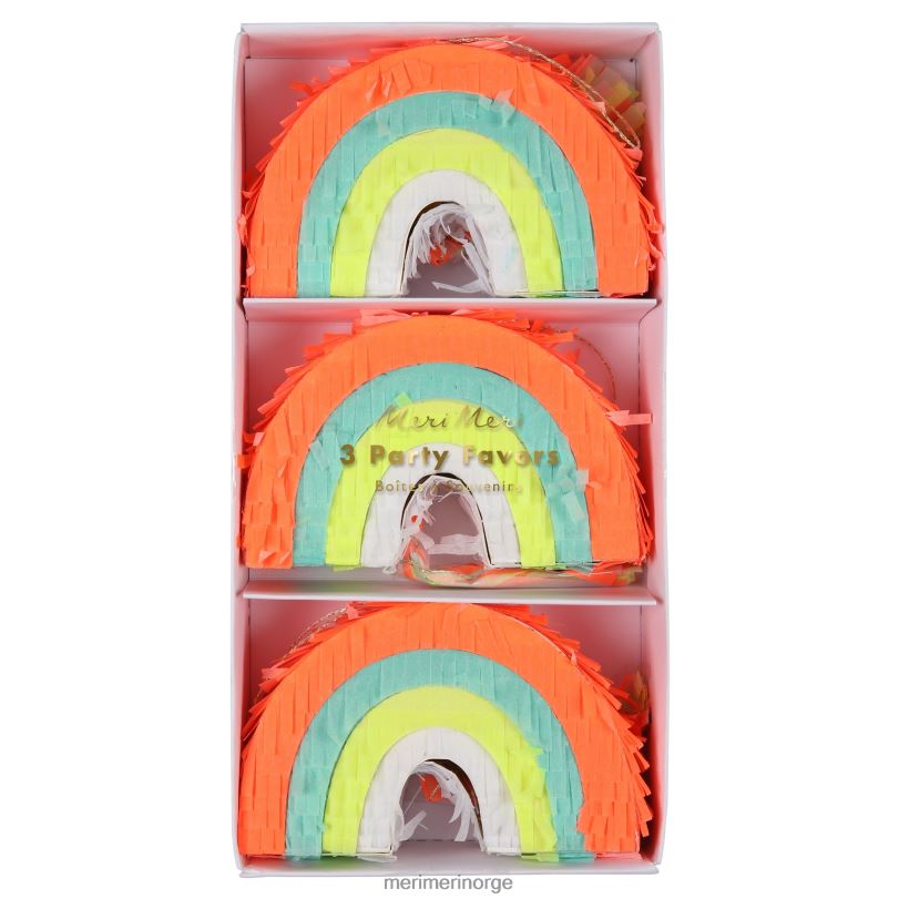 MERI MERI rainbow pinata favors (x 3) 04TF4676 samlinger
