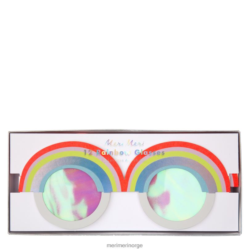 MERI MERI regnbuepapirglass (x 12) 04TF4686 samlinger