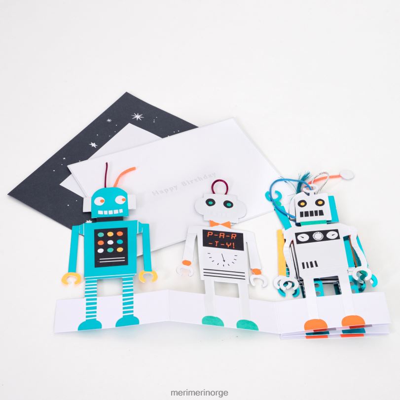 MERI MERI roboters bursdagskort 04TF4781 samlinger
