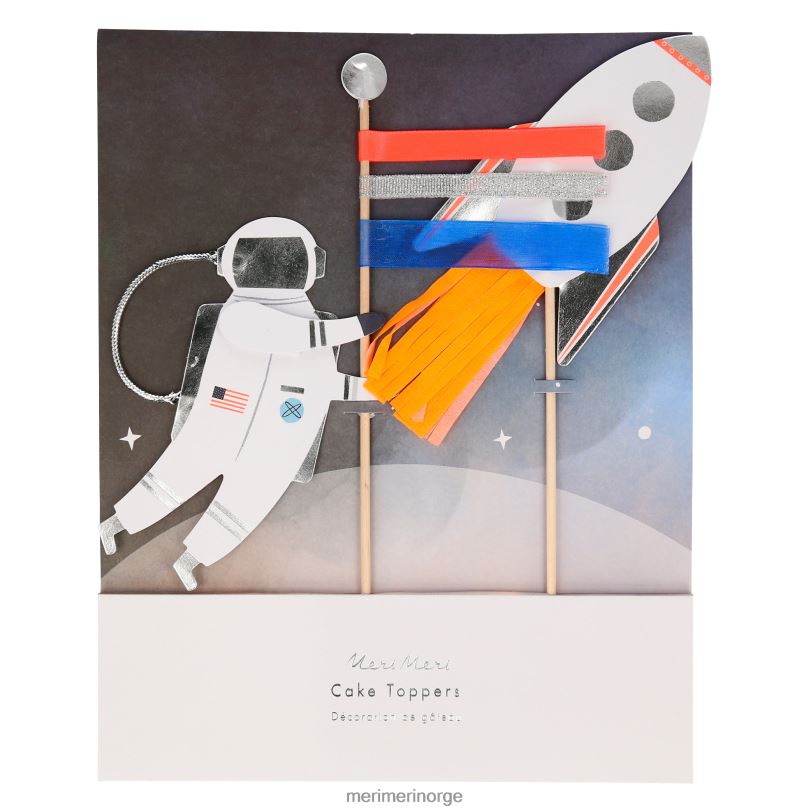 MERI MERI space cake toppers (x 2) 04TF4776 samlinger