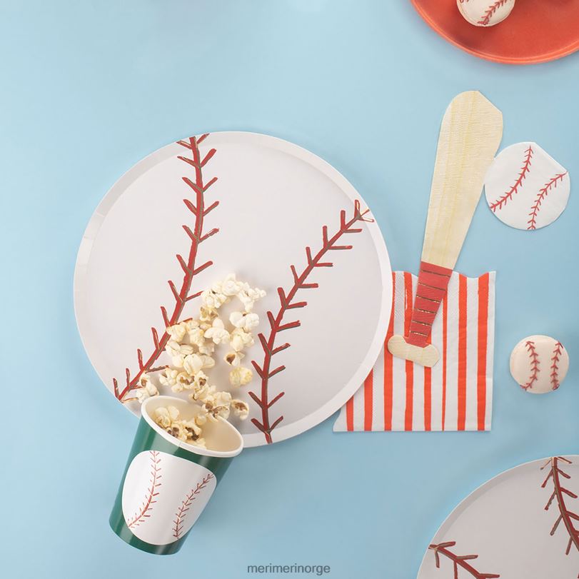 MERI MERI baseball kopper (x 8) 04TF4794 samlinger