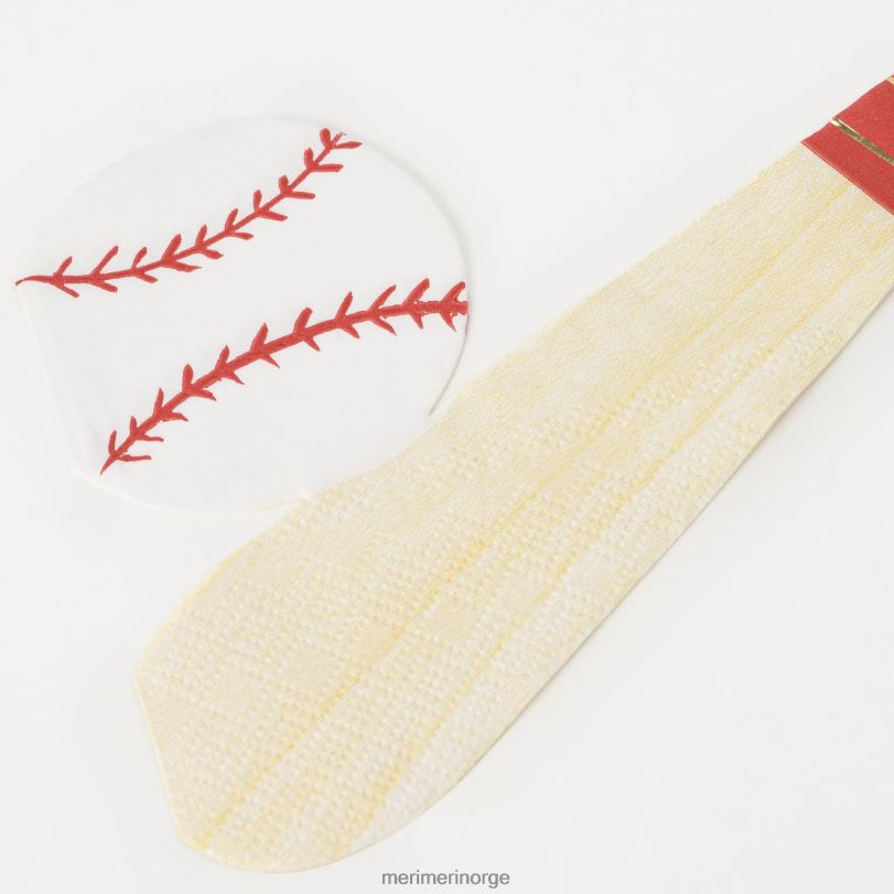 MERI MERI baseballservietter (x 16) 04TF4793 samlinger