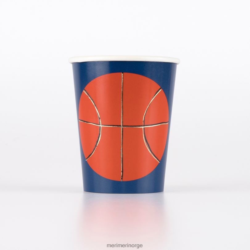 MERI MERI basketball kopper (x 8) 04TF4800 samlinger