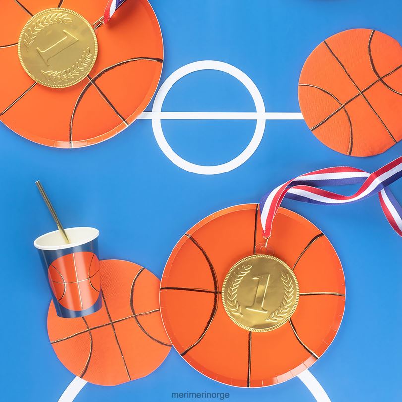 MERI MERI basketball kopper (x 8) 04TF4800 samlinger