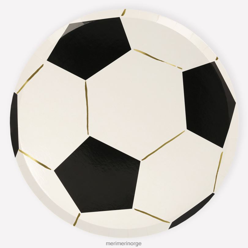 MERI MERI fotballplater (x 8) 04TF4795 samlinger
