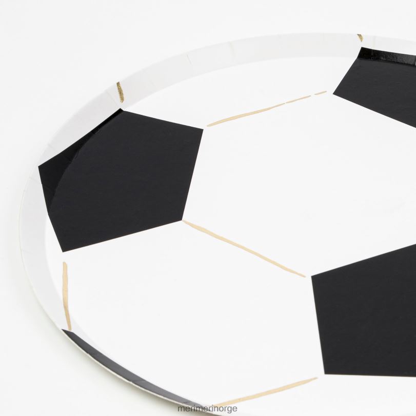 MERI MERI fotballplater (x 8) 04TF4795 samlinger