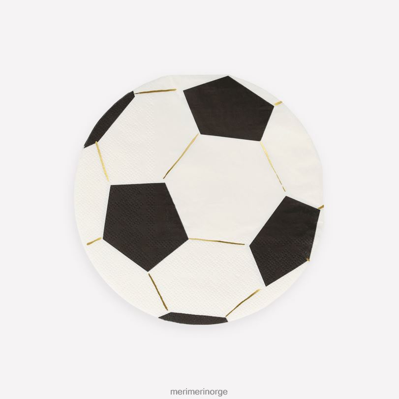 MERI MERI fotballservietter (x 16) 04TF4796 samlinger