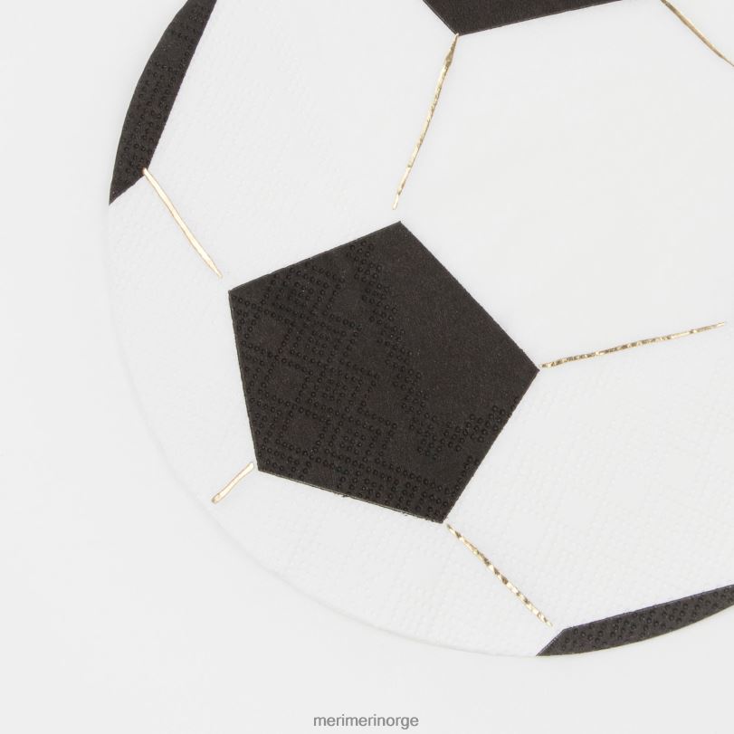 MERI MERI fotballservietter (x 16) 04TF4796 samlinger
