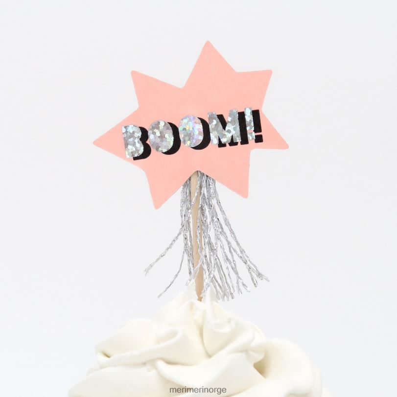 MERI MERI superhelt-cupcake-sett (x 24 toppers) 04TF4811 samlinger