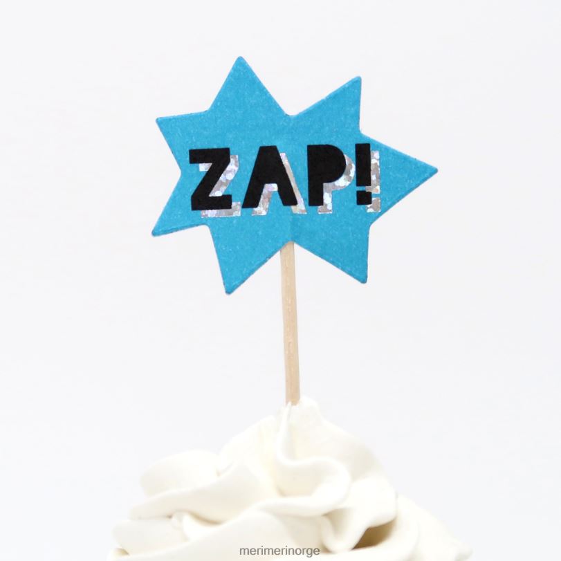 MERI MERI superhelt-cupcake-sett (x 24 toppers) 04TF4811 samlinger