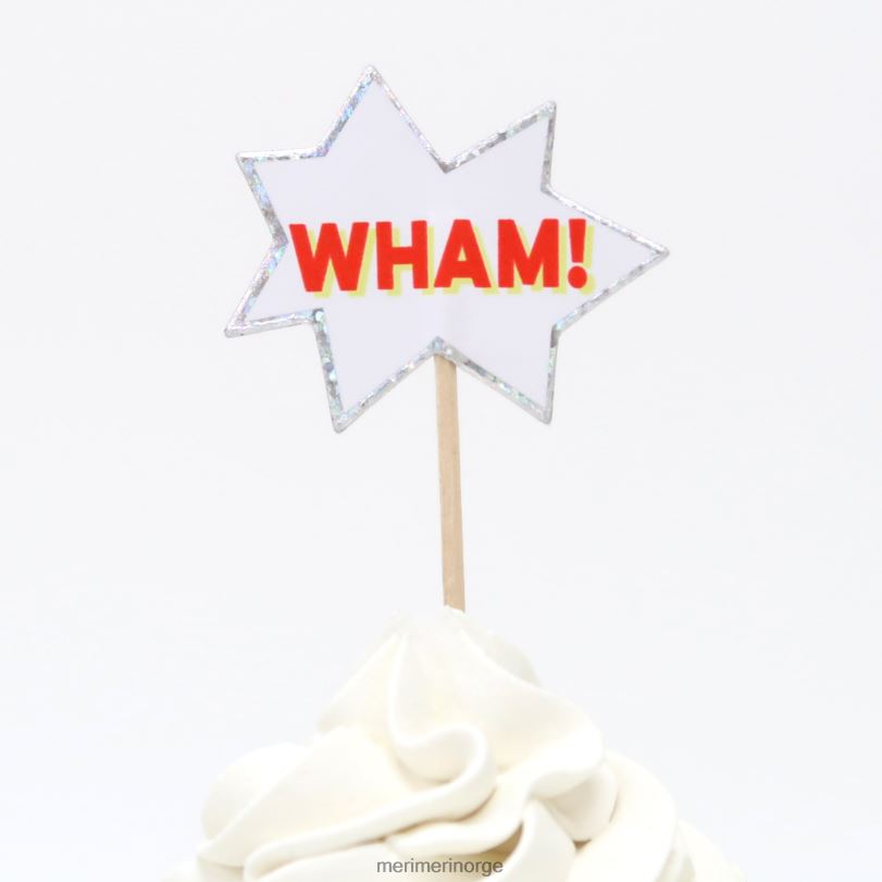 MERI MERI superhelt-cupcake-sett (x 24 toppers) 04TF4811 samlinger