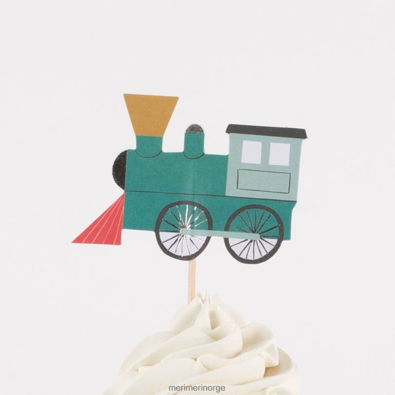 MERI MERI train cupcake kit (x 24 toppers) 04TF4826 temaer og anledninger