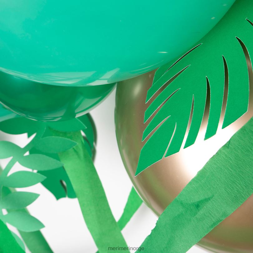 MERI MERI bladgrønn ballongbue (x 44 ballonger) 04TF4265 temaer og anledninger
