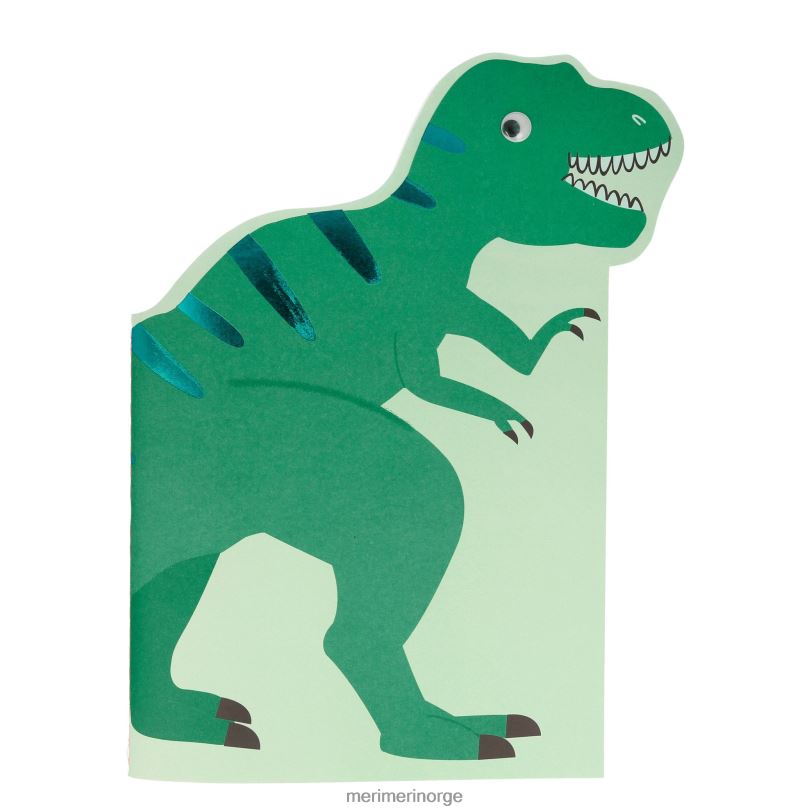 MERI MERI dinosaur-klistremerke og skissebok 04TF4292 temaer og anledninger