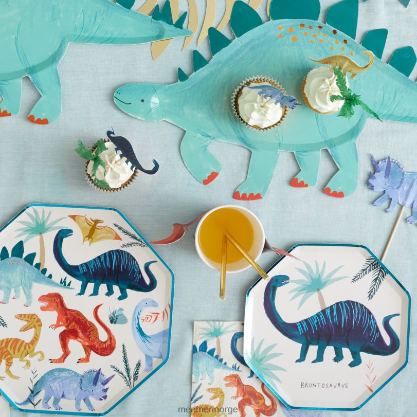 MERI MERI dinosaurriket store servietter (x 16) 04TF4272 temaer og anledninger