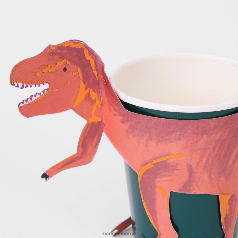 MERI MERI t-rex festkopper (x 8) 04TF4271 temaer og anledninger