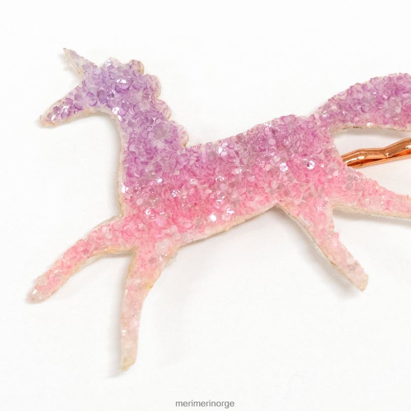 MERI MERI unicorn ombre glitter hår lysbilder (x 2) 04TF4866 temaer og anledninger