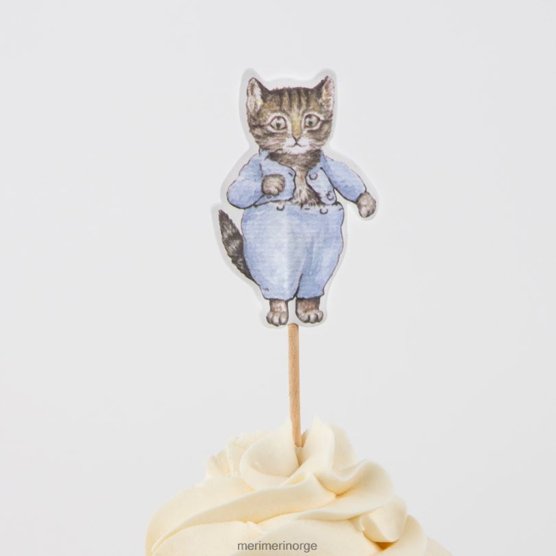 MERI MERI peter kanin i hagen cupcakesett (x 24 toppers) 04TF4595 temaer og anledninger