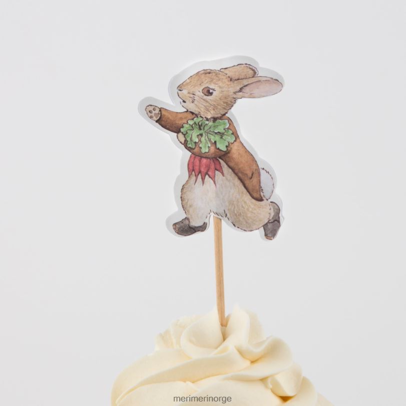 MERI MERI peter kanin i hagen cupcakesett (x 24 toppers) 04TF4595 temaer og anledninger
