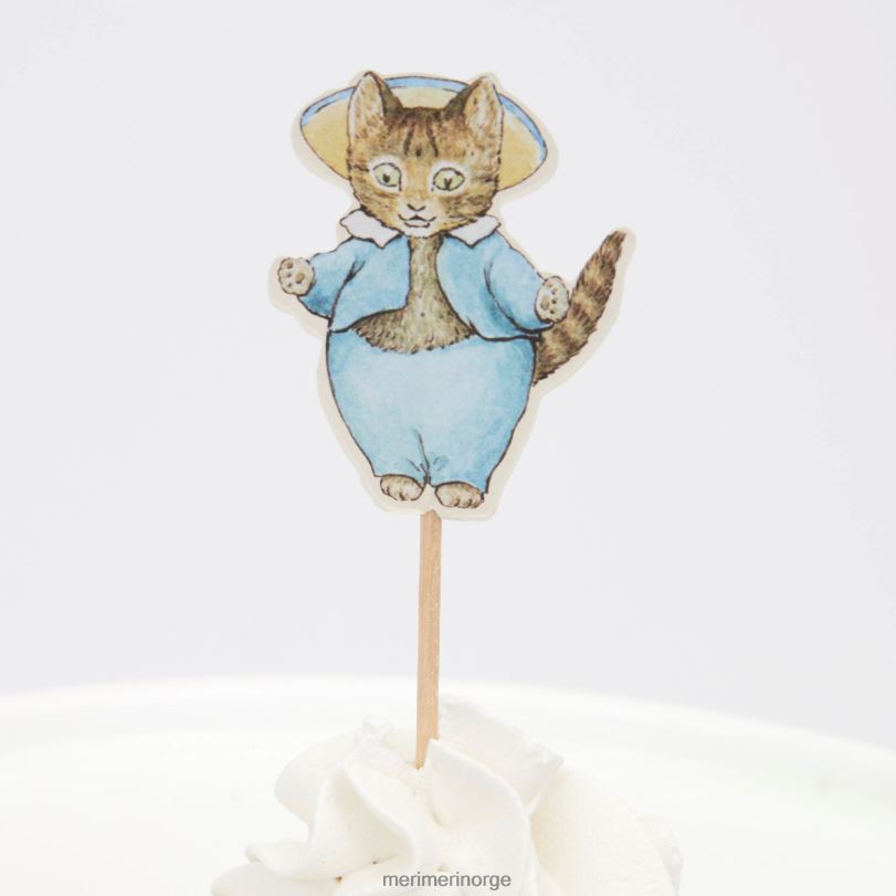 MERI MERI peter rabbit & friends cupcake-sett (x 24 toppers) 04TF4613 temaer og anledninger