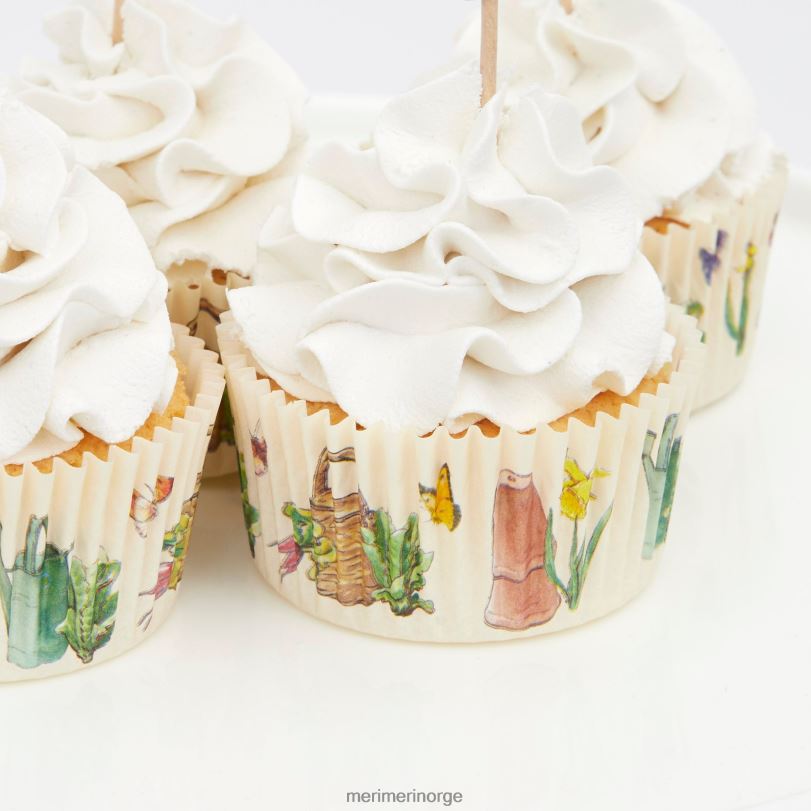 MERI MERI peter rabbit & friends cupcake-sett (x 24 toppers) 04TF4613 temaer og anledninger