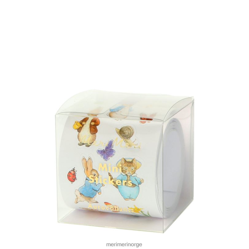 MERI MERI peter rabbit & friends mini-klistremerker (x 306) 04TF4610 temaer og anledninger