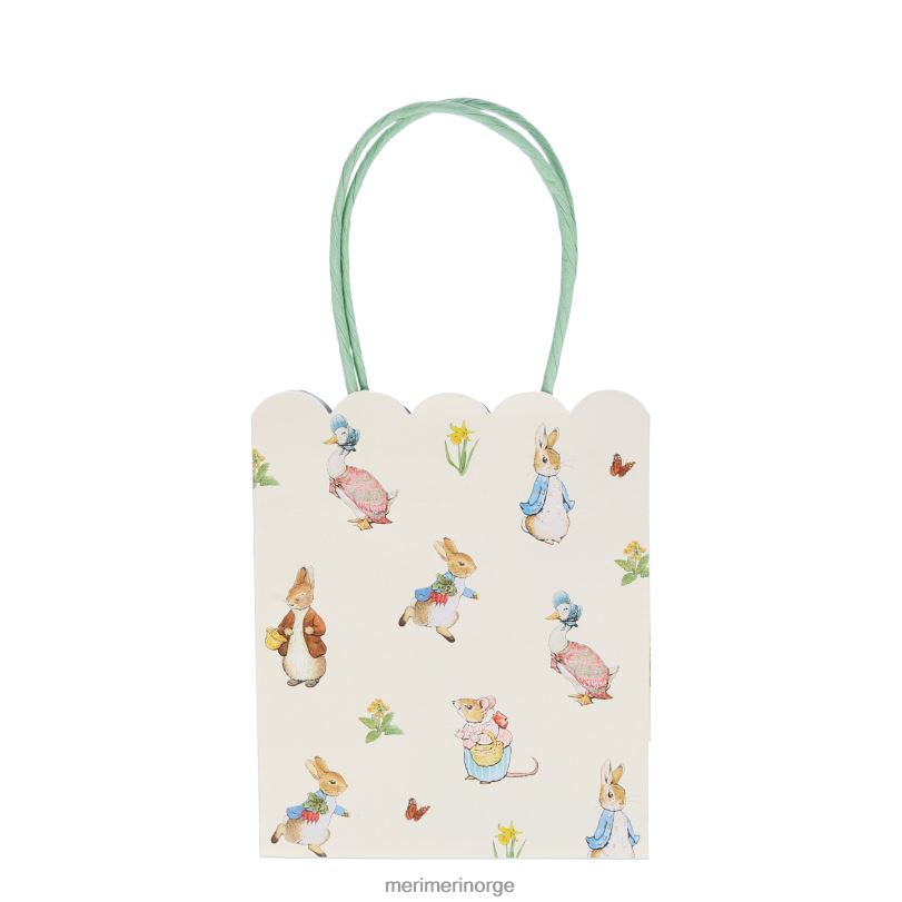 MERI MERI peter rabbit & friends party bags (x 8) 04TF4608 temaer og anledninger