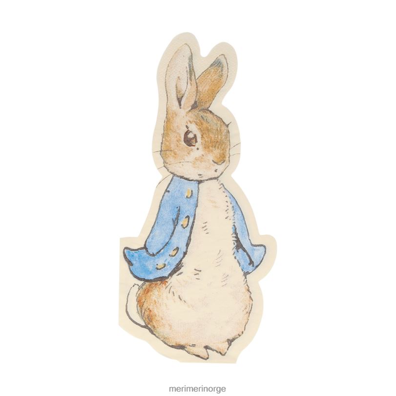 MERI MERI peter rabbit servietter (x 20) 04TF4607 temaer og anledninger