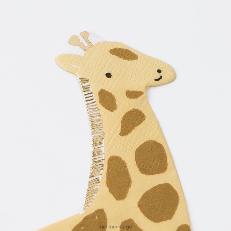 MERI MERI giraffservietter (x 16) 04TF4744 temaer og anledninger