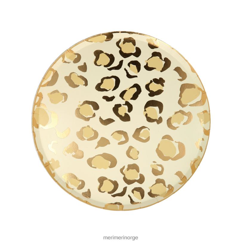 MERI MERI sideplater med safaridyrtrykk (x 8) 04TF4746 temaer og anledninger
